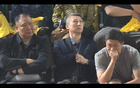 中國(guó)男籃教練郭士強(qiáng)、王晗觀戰(zhàn)北京VS山西比賽