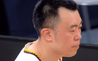 廣廈G2勝遼寧，韓黑楊無表情，布朗淡定，王博顯強勢。