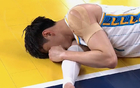 小曾傷重，鐵血意志戰不公；盈駿周琦領隊，北京勝山西。
