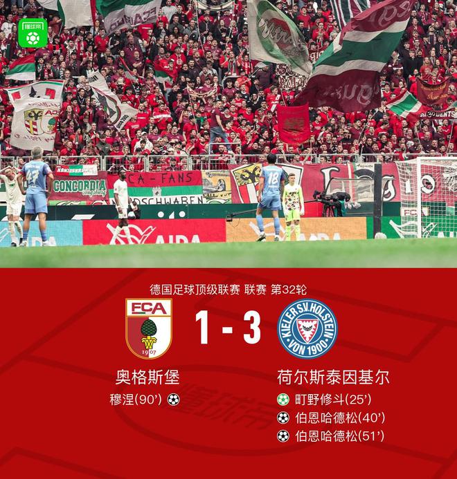 奧基爾1-3，伯恩二度建功，町野點射得勝。