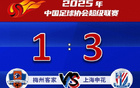 申花客場3:1勝梅州，雨戰顯優勢