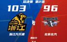 浙江廣廈勝，王博三大利好，總決賽精彩。