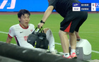元敏誠傷勢無礙，16分鐘離場記者報道