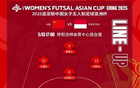 女子室內五人制足球亞洲杯：中國勝印尼晉級四強