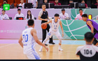 全運男籃資格賽上海大勝河北，張知垚戴昊共得41分。