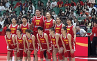 女籃濟南站，中國隊大勝波黑，張子宇16分雙殺對手。