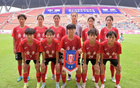 廣東U18女足晉級八強，十五運會晉級賽勝出。