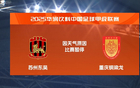 中甲簡述：重慶止4輪敗勢平遼寧，蘇州與沖超漸遠。
