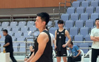 陳培東謝家鄉球迷，愿籃球少年得佳績。