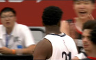 楊瀚森因米西吃T鼓掌，NBA招式