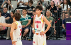 中國女籃大勝34分，三連勝進半決賽，張子宇12+4怒吼慶。