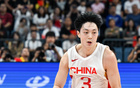 胡明軒半場9分鐘6次投籃僅得5分3板，三分未中，手涼。