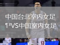 中國臺北室內女足VS中國室內女足