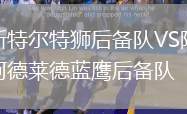 斯特爾特獅后備隊VS阿德萊德藍(lán)鷹后備隊