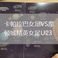 卡帕拉巴女足VS摩頓城精英女足U23