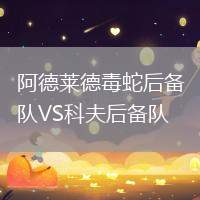 阿德萊德毒蛇后備隊VS科夫后備隊