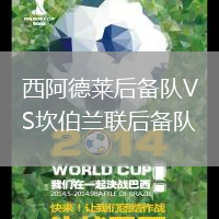 西阿德萊后備隊VS坎伯蘭聯后備隊